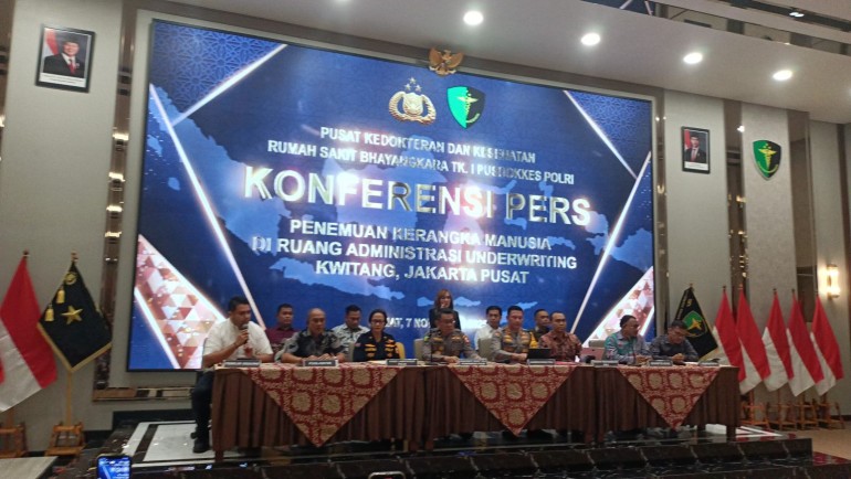 RS Polri Pastikan Kerangka Manusia di Kwitang Jakarta Pusat adalah Reno dan Farhan