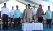 Kapolri Dampingi Presiden Panen Raya Jagung Kuartal II