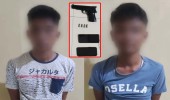 Amankan Pistol dan Empat Peluru, Polsek Kota Agung Bersama Tim Gabungan Tangkap Dua Pelaku Curanmor Lintas Kabupaten