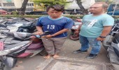 Pria Pengangguran Curi Sepeda Motor Karyawan Transjakarta, Diringkus Tekab