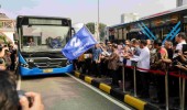 Rute Sepanjang 113 Km Ongkos Cuma Rp2.000, Gubernur Pramono Resmikan Bus Transjabodetabek Jurusan Blok M-Bogor