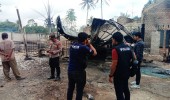 Diduga Jadi Tempat Penimbunan BBM, Rumah Hangus Terbakar